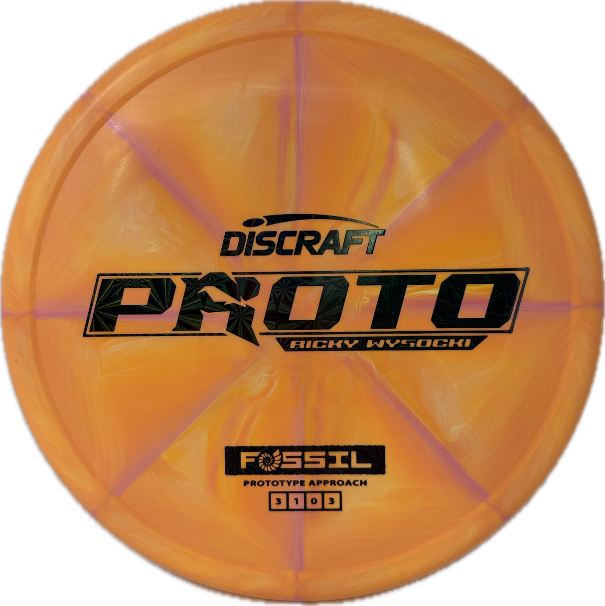 Proto Fossil-Discraft-Foundation Disc Golf