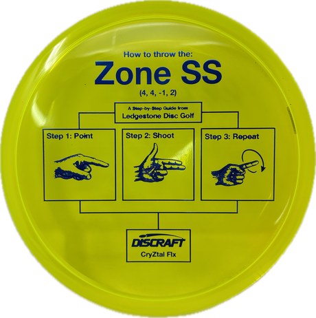 CryZtal FLX Zone SS | Ledgestone Pre-Season-Discraft-Foundation Disc Golf