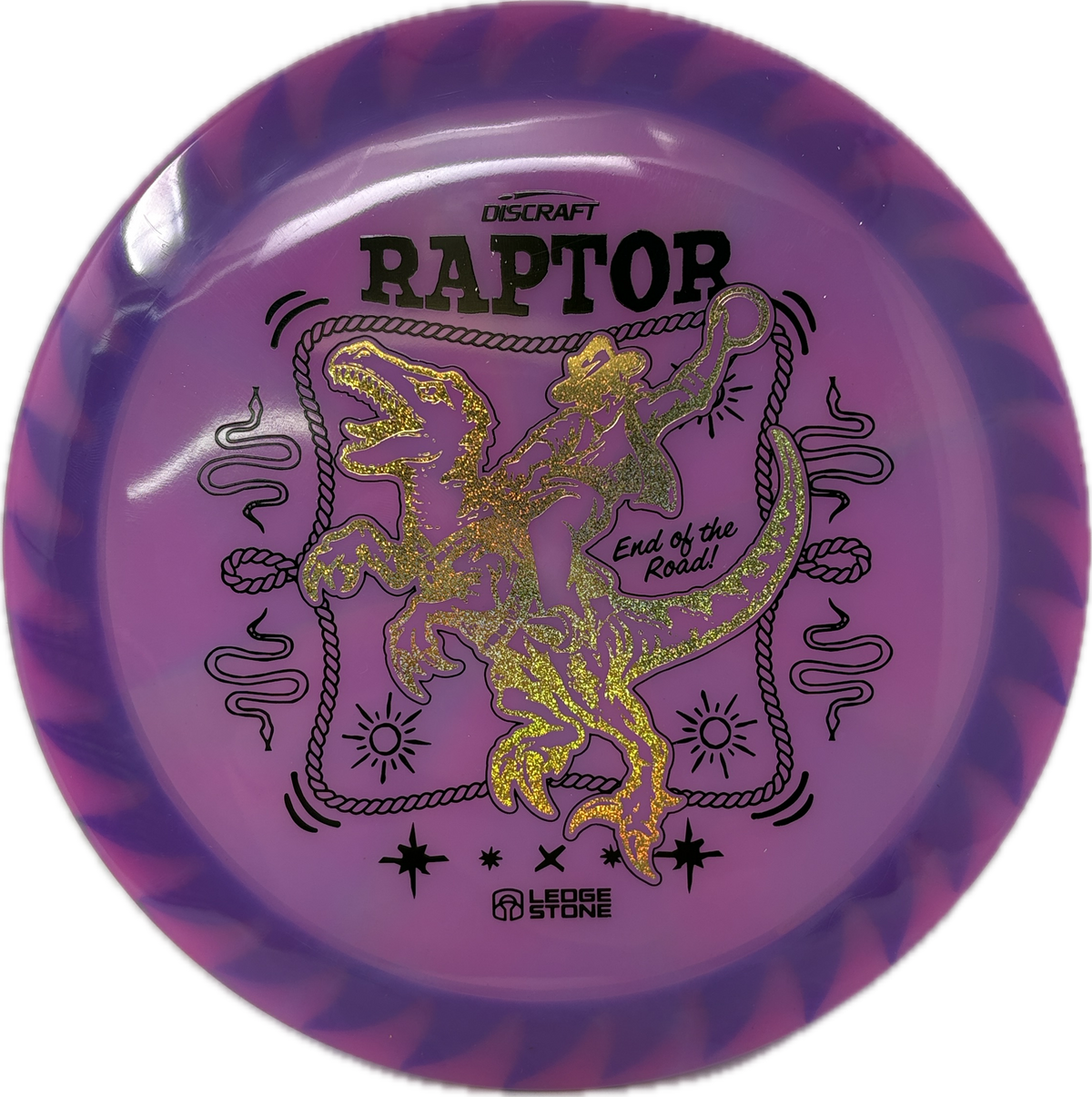 FuZed Z Swirl Raptor | End of the Road-Discraft-Foundation Disc Golf