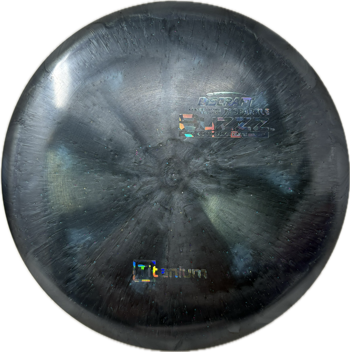 Ti Sparkle Buzzz | Ledgestone Wave 2-Ledgestone-Foundation Disc Golf