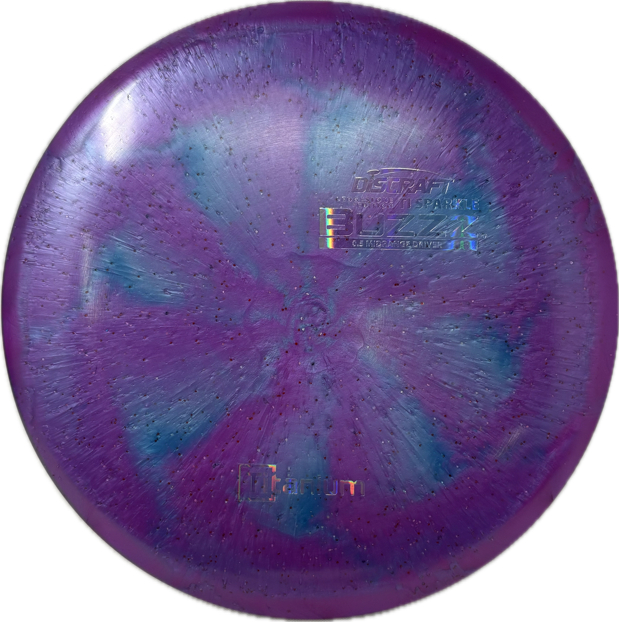 Ti Sparkle Buzzz | Ledgestone Wave 2-Ledgestone-Foundation Disc Golf