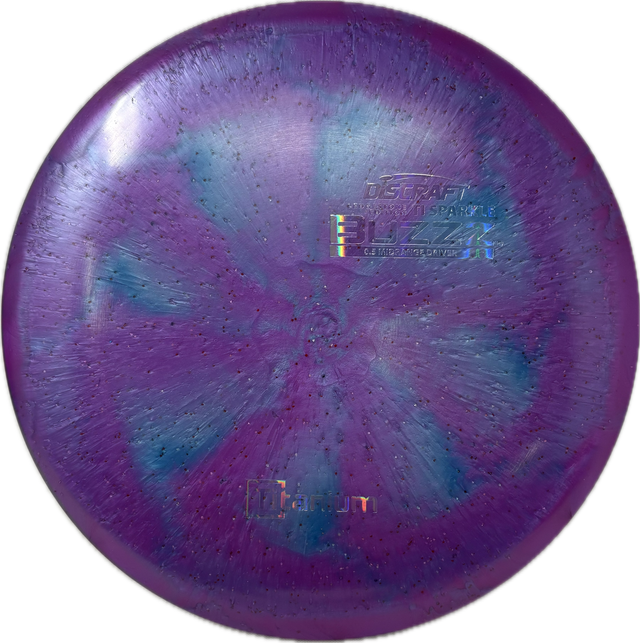 Ti Sparkle Buzzz | Ledgestone Wave 2-Ledgestone-Foundation Disc Golf