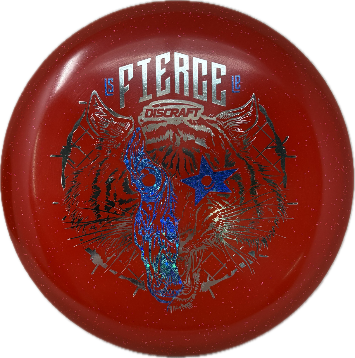 Z Glo Sparkle Fierce | Ledgestone Wave 2-Ledgestone-Foundation Disc Golf