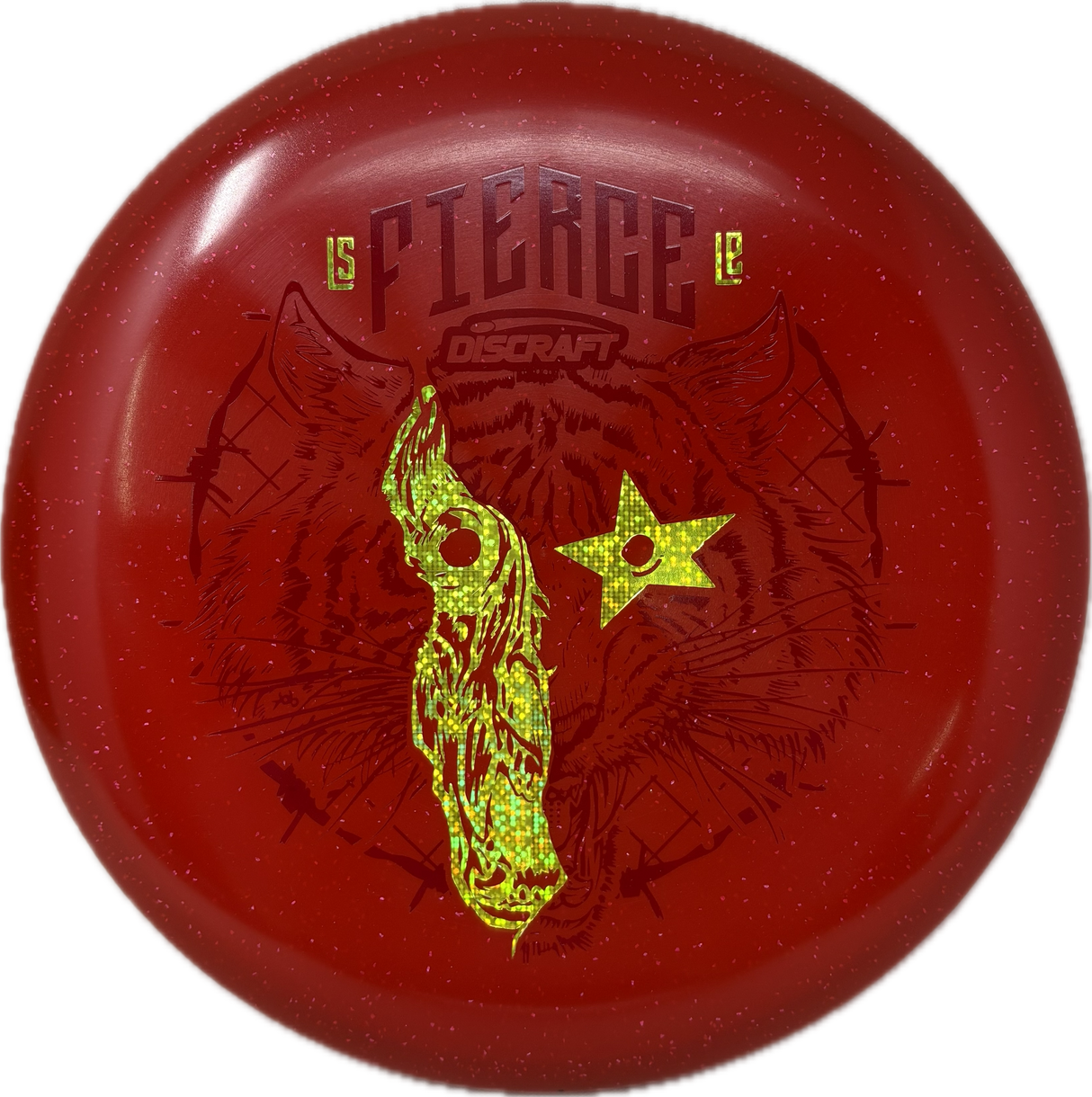 Z Glo Sparkle Fierce | Ledgestone Wave 2-Ledgestone-Foundation Disc Golf