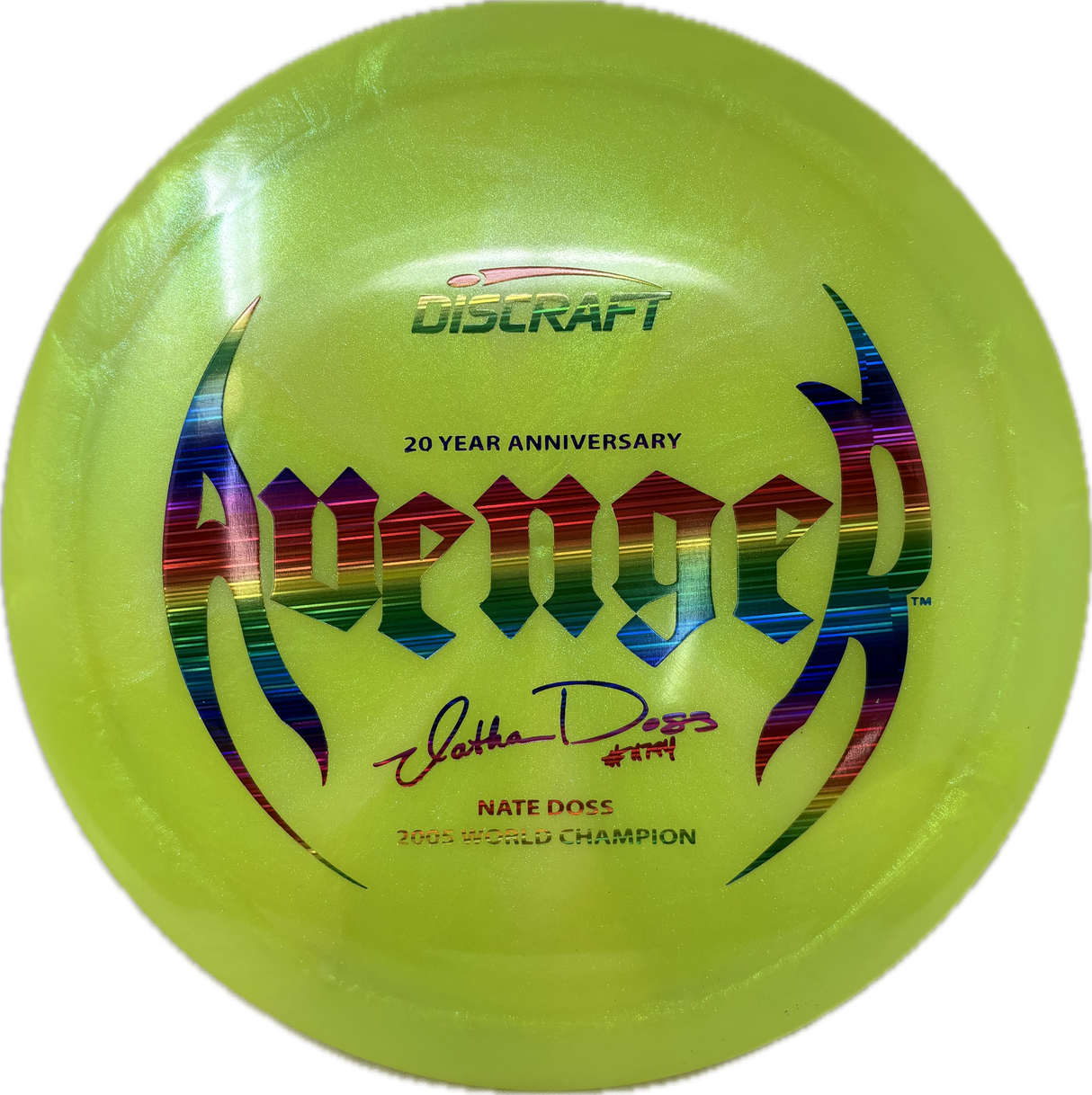Avenger | Nate Doss 20 Year Anniversary-Discs-Foundation Disc Golf