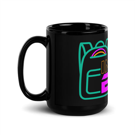 In The Bag Black Glossy Mug