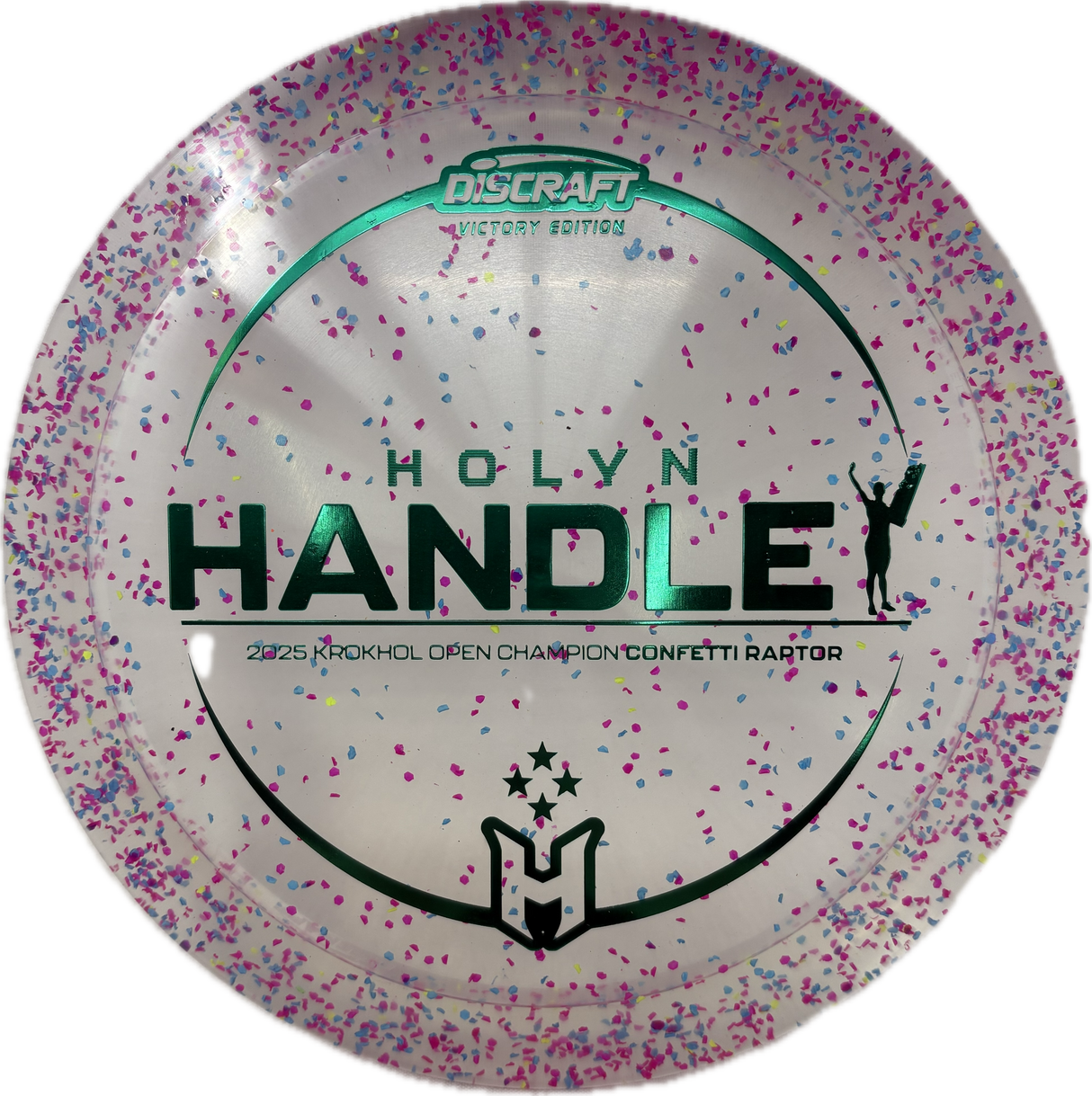 Holyn Handley Victory Confetti Raptor-Discs-Foundation Disc Golf