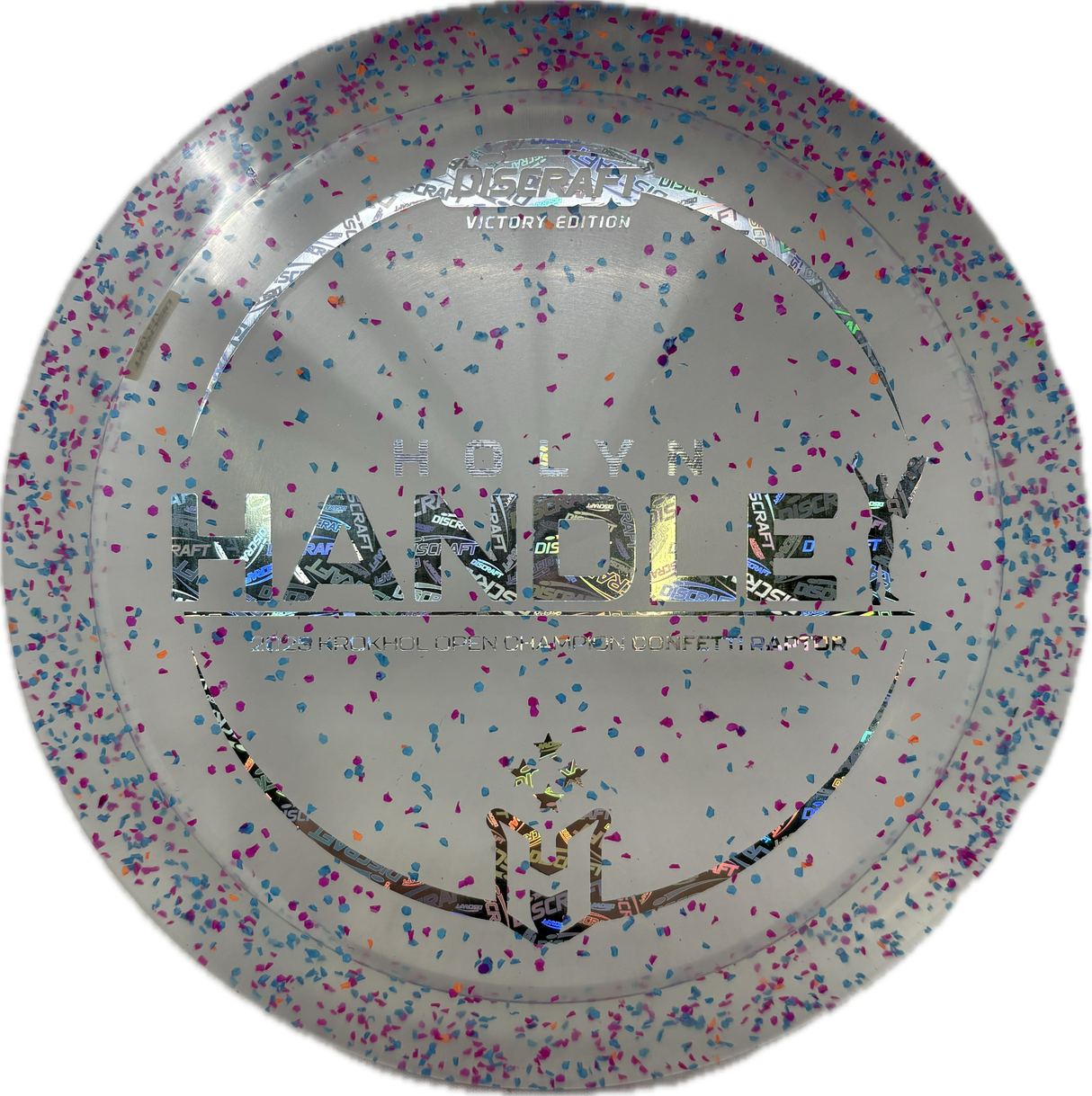 Holyn Handley Victory Confetti Raptor-Discs-Foundation Disc Golf