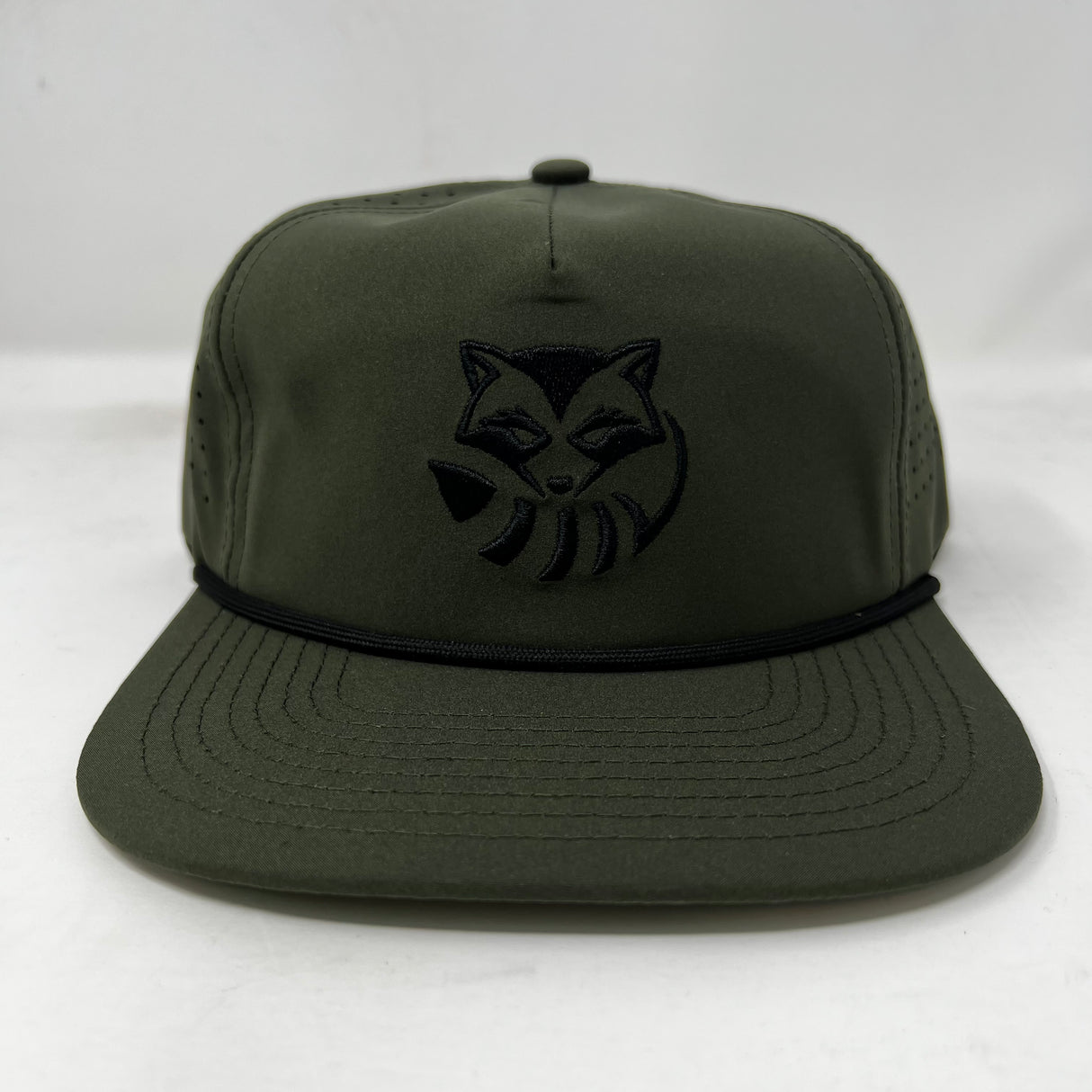 Trash Panda Perforated Rope Snapback