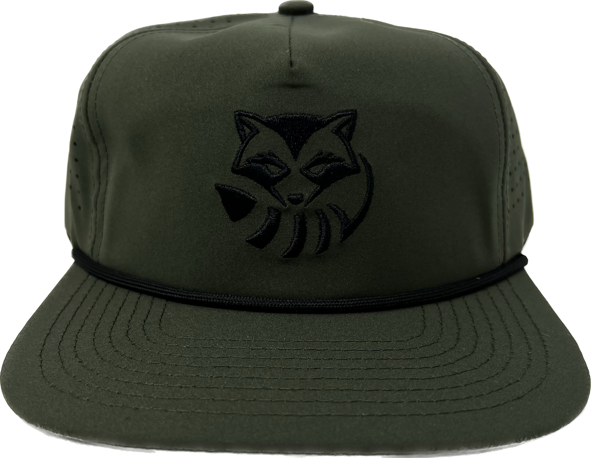 Trash Panda Perforated Rope Snapback