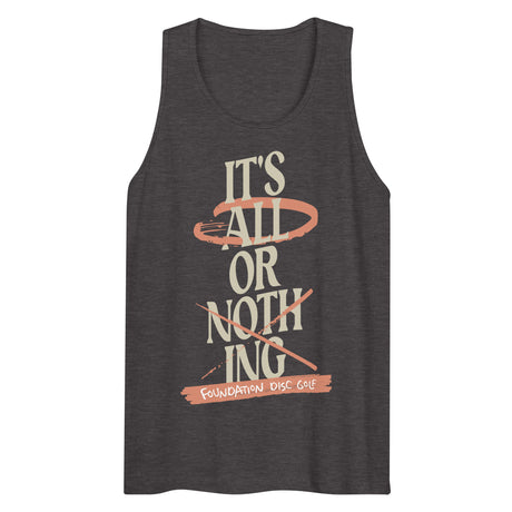 All or Nothing Men’s premium tank top