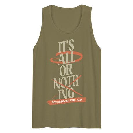 All or Nothing Men’s premium tank top