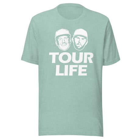 Tour Life Faces Unisex t-shirt