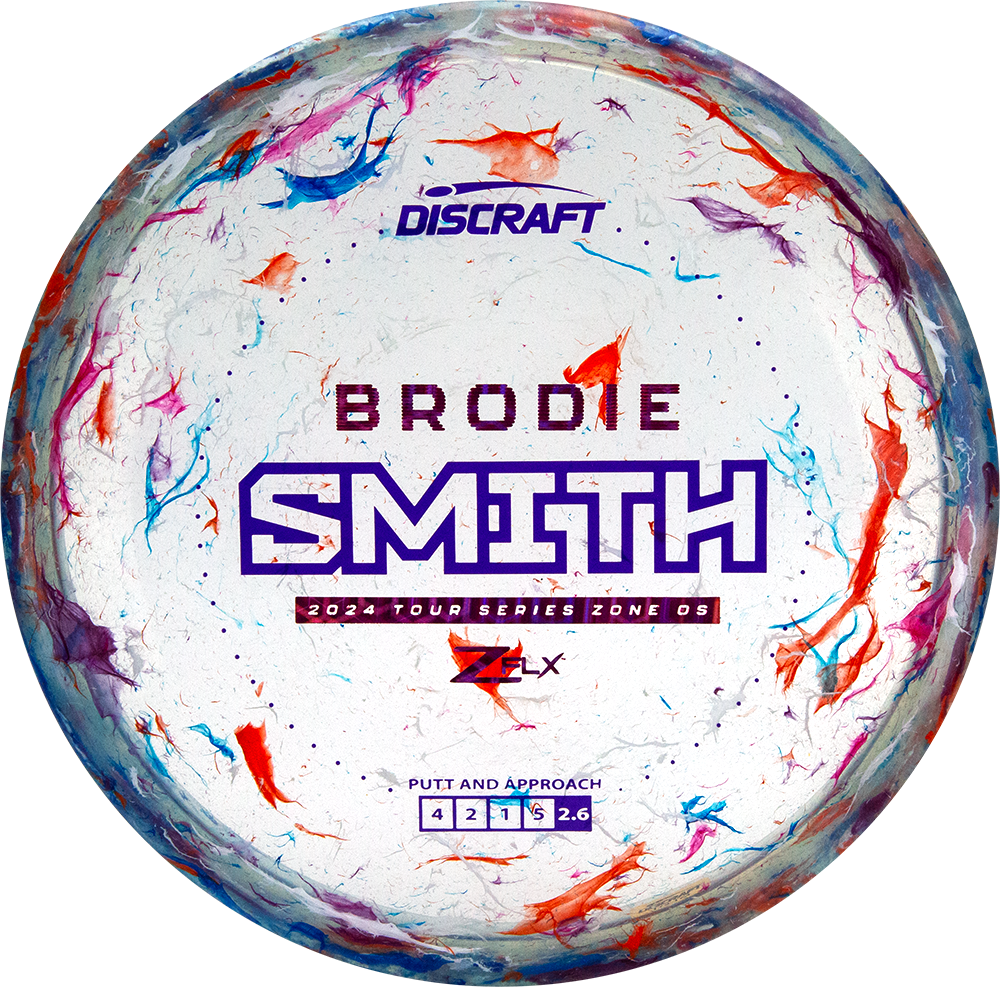 2024 Brodie Smith Zone OS Pre Order Foundation Disc Golf