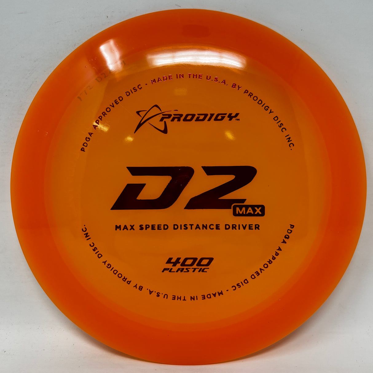 D2 Max-Prodigy-Foundation Disc Golf