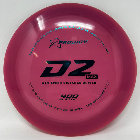 D2 Max-Prodigy-Foundation Disc Golf