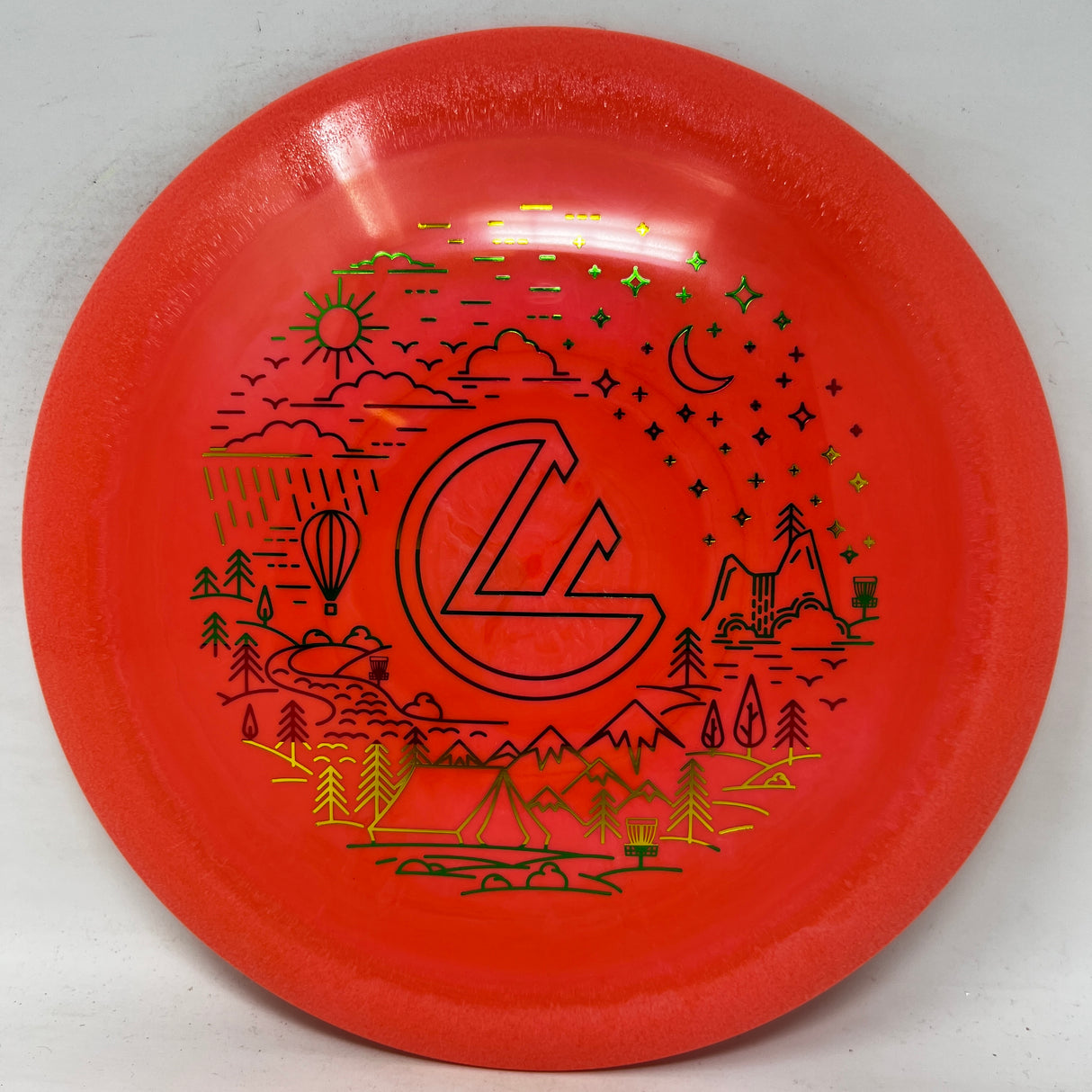 Foundation Summer Stamp Destroyer-Innova-Foundation Disc Golf