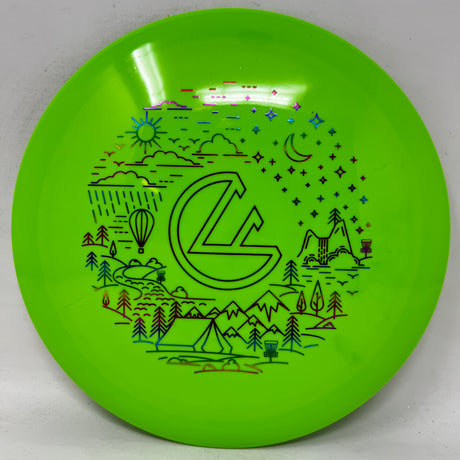 Foundation Summer Stamp Destroyer-Innova-Foundation Disc Golf
