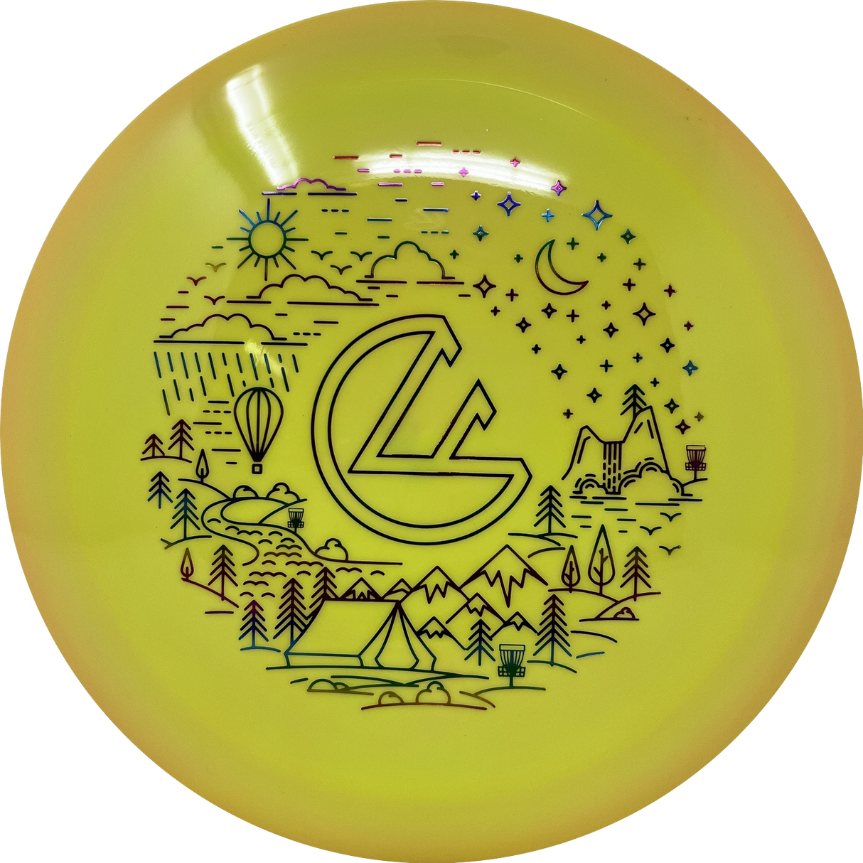 Foundation Summer Stamp Destroyer-Innova-Foundation Disc Golf