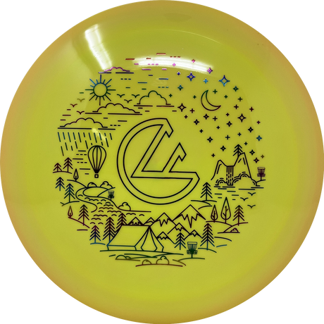 Foundation Summer Stamp Destroyer-Innova-Foundation Disc Golf