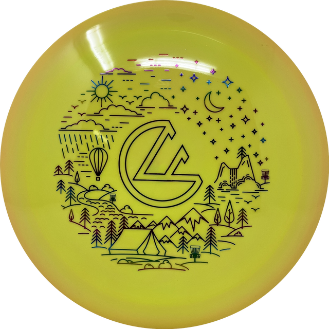 Foundation Summer Stamp Destroyer-Innova-Foundation Disc Golf
