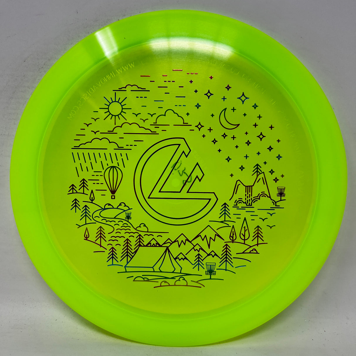 Foundation Summer Stamp Firebird-Innova-Foundation Disc Golf