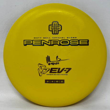 Matt Bell Penrose-EV-7-Foundation Disc Golf
