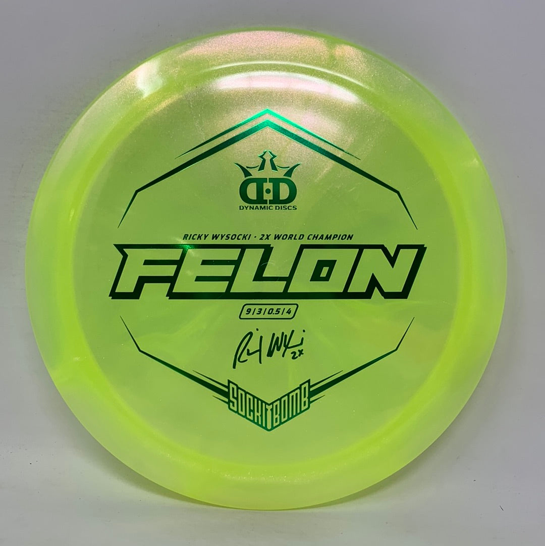 Ricky Wysocki Felon-Trilogy-Foundation Disc Golf