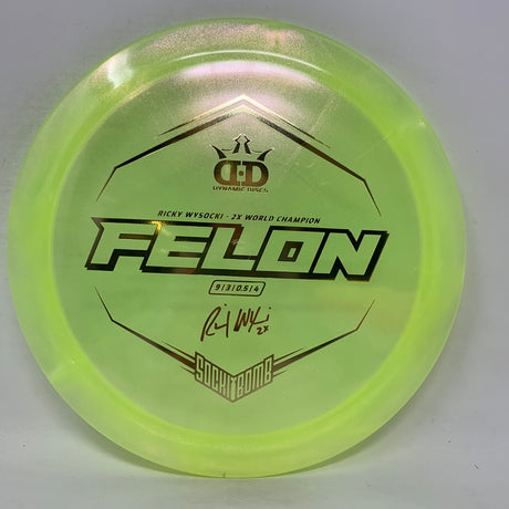 Ricky Wysocki Felon-Trilogy-Foundation Disc Golf