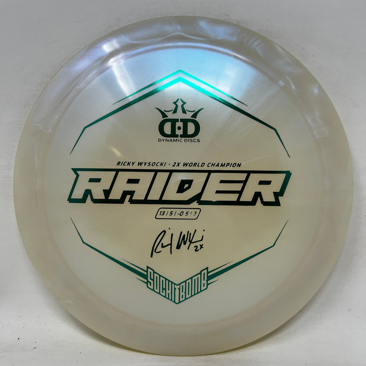 Ricky Wysocki Lucid Chameleon-X Raider-Trilogy-Foundation Disc Golf
