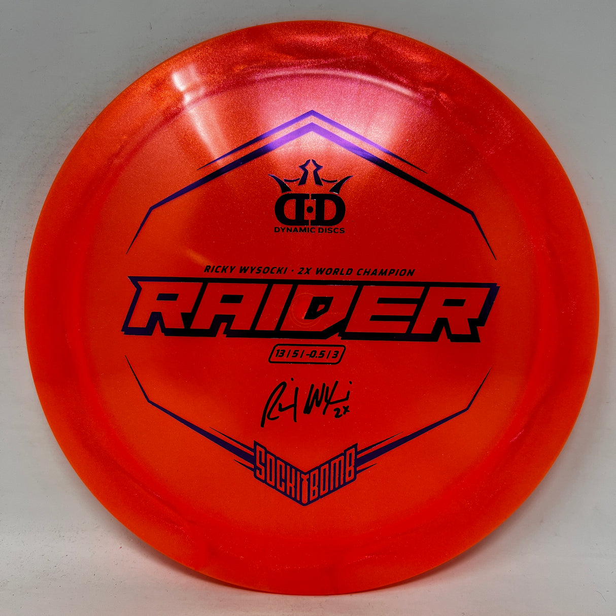 Ricky Wysocki Raider-Trilogy-Foundation Disc Golf