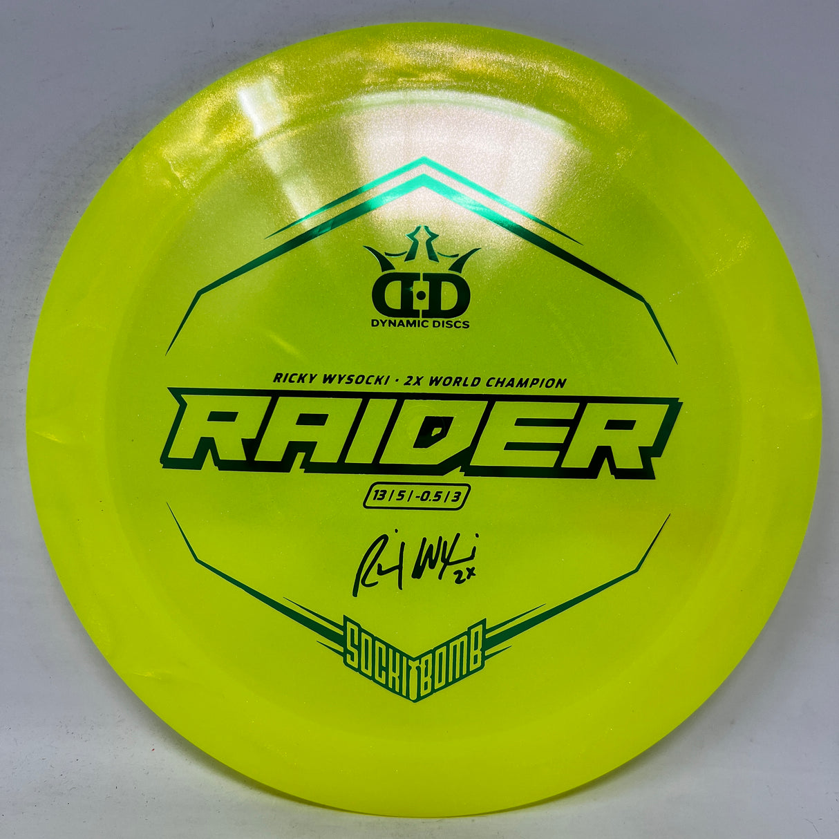 Ricky Wysocki Raider-Trilogy-Foundation Disc Golf
