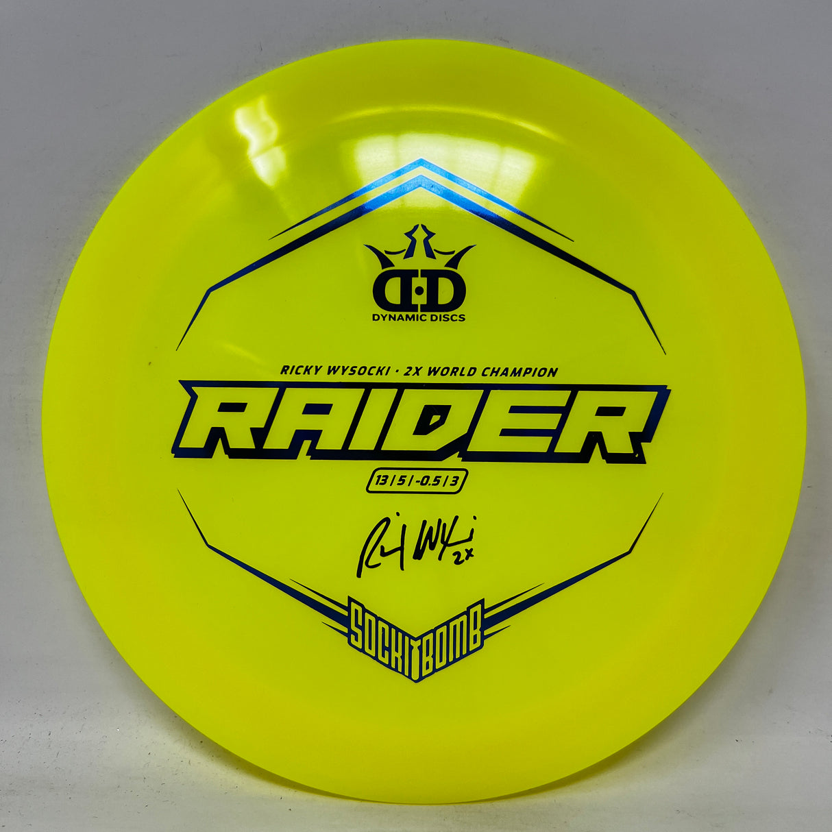 Ricky Wysocki Raider-Trilogy-Foundation Disc Golf