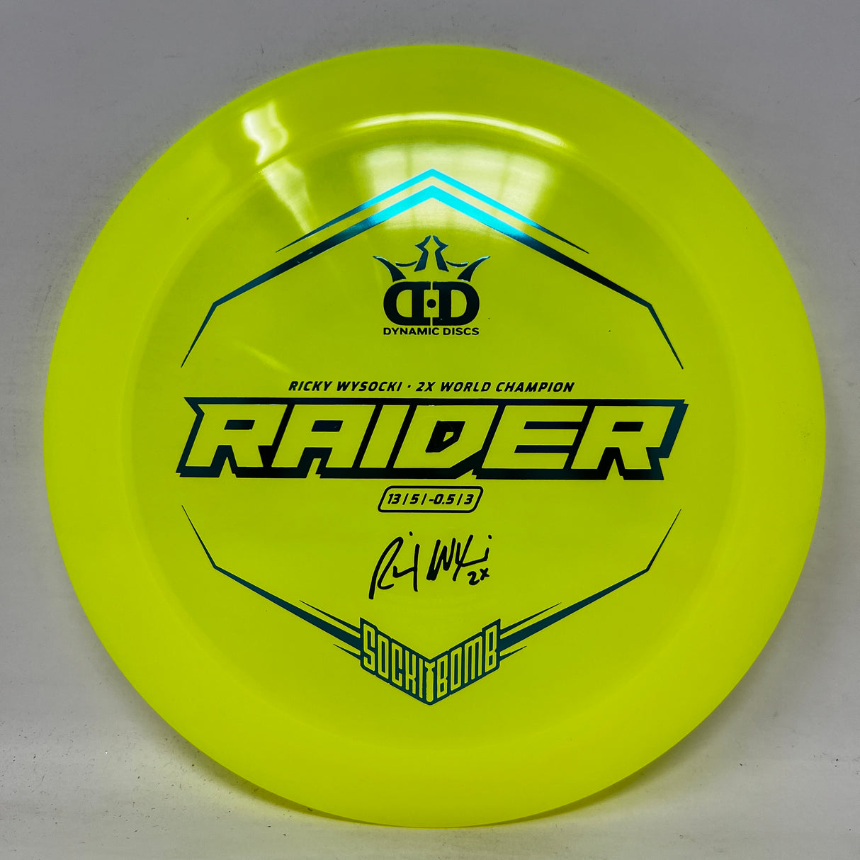 Ricky Wysocki Raider-Trilogy-Foundation Disc Golf