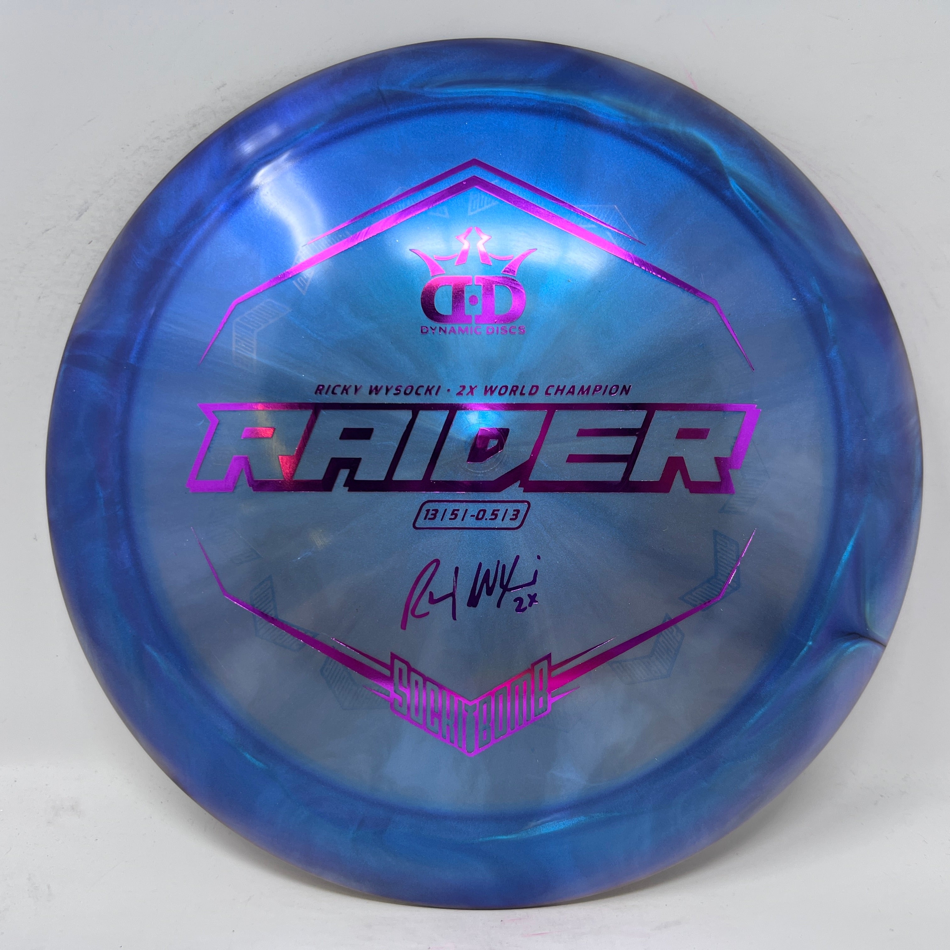 Dynamic Discs Ricky Wysocki Raider | Foundation Disc Golf