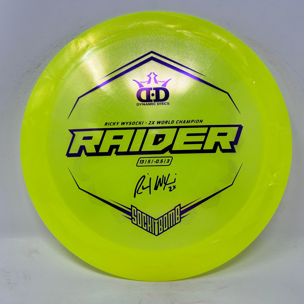 Ricky Wysocki Raider-Trilogy-Foundation Disc Golf