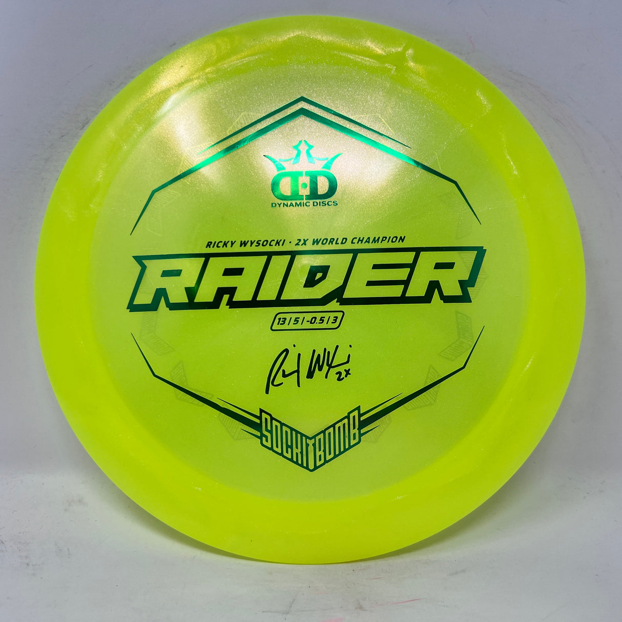 Ricky Wysocki Raider-Trilogy-Foundation Disc Golf