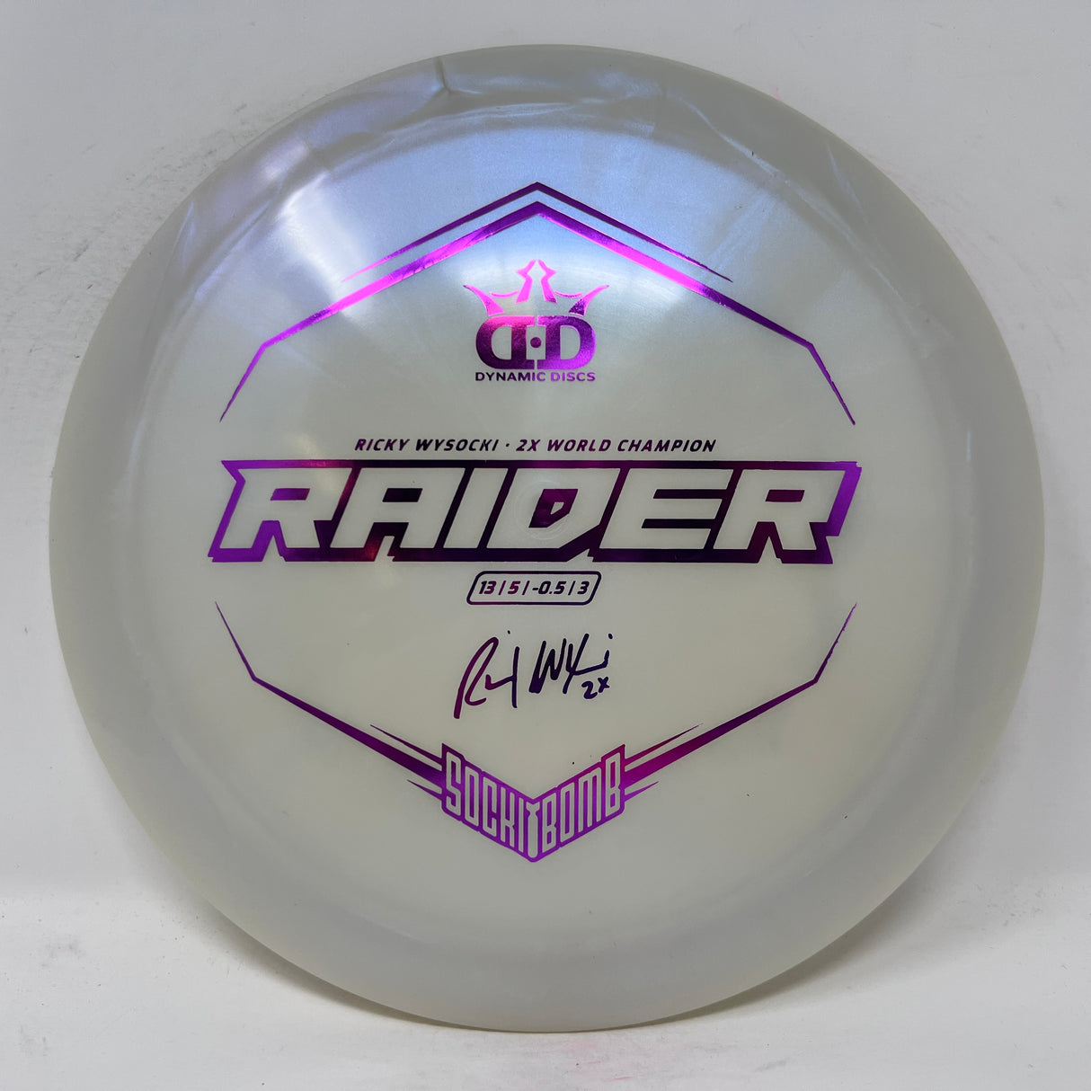 Ricky Wysocki Raider-Trilogy-Foundation Disc Golf