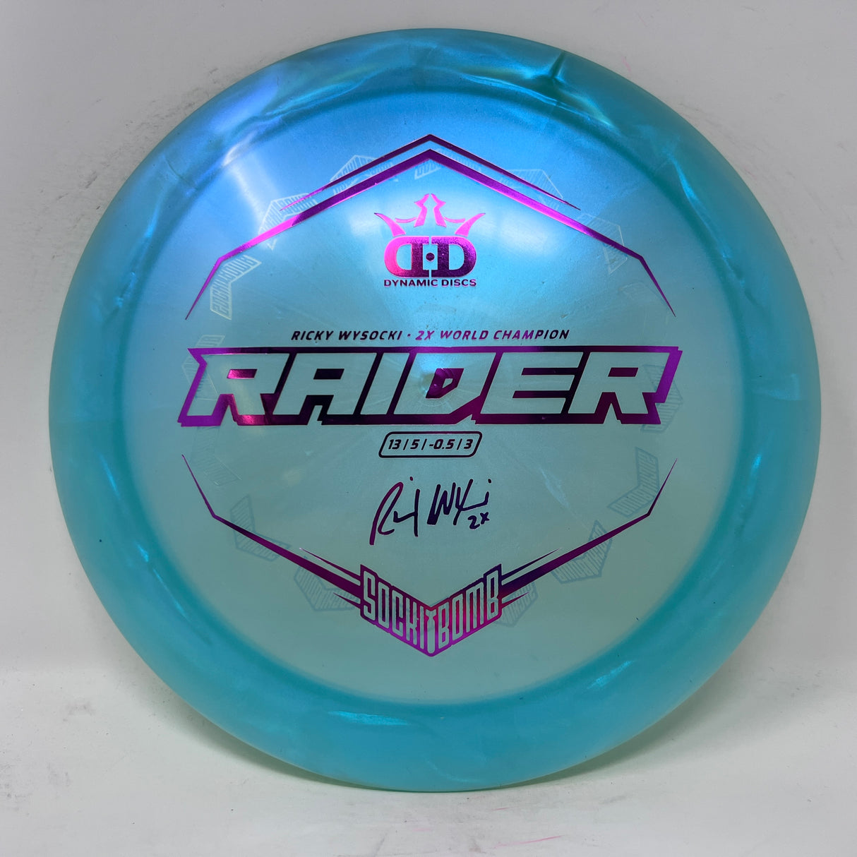 Ricky Wysocki Raider-Trilogy-Foundation Disc Golf