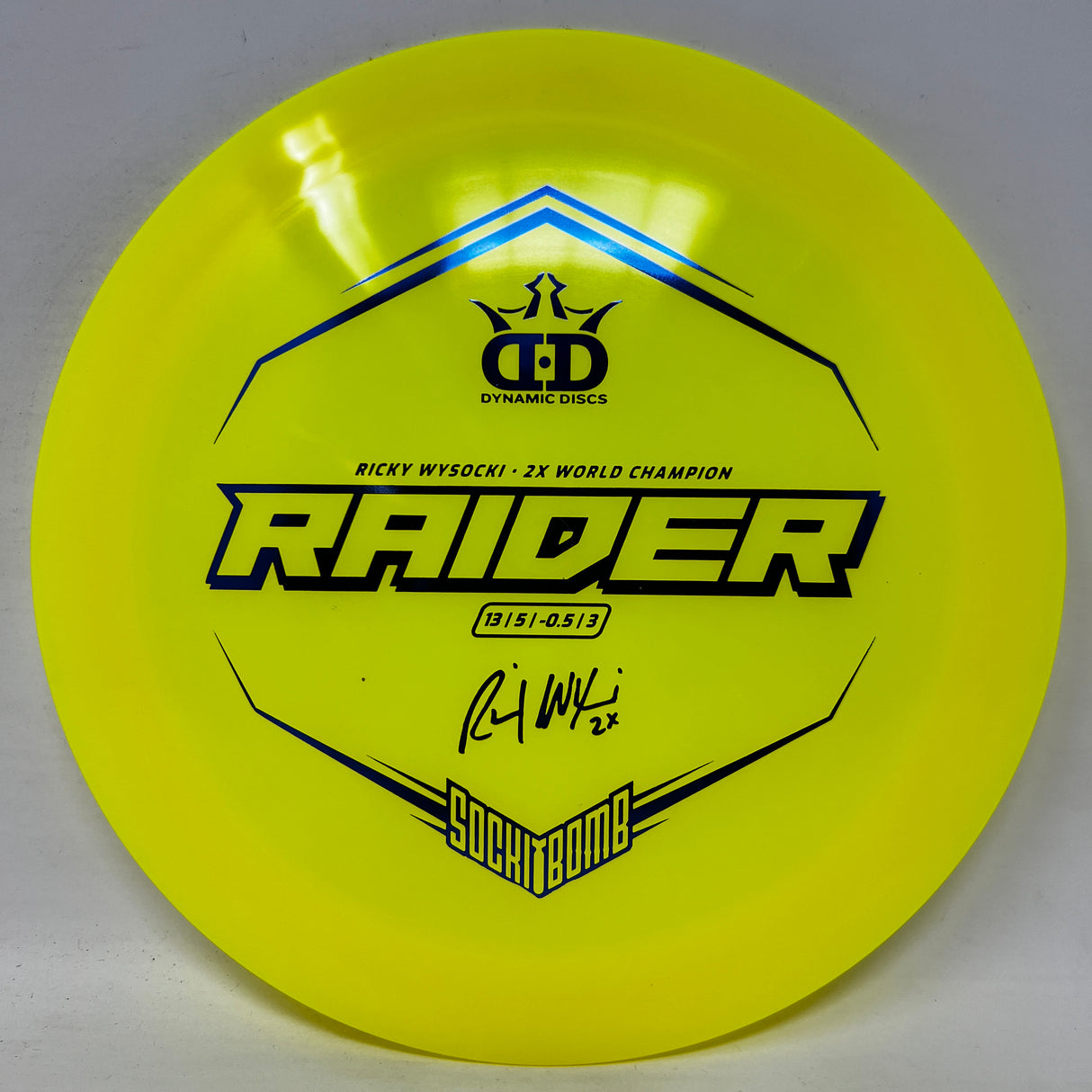 Ricky Wysocki Raider-Trilogy-Foundation Disc Golf