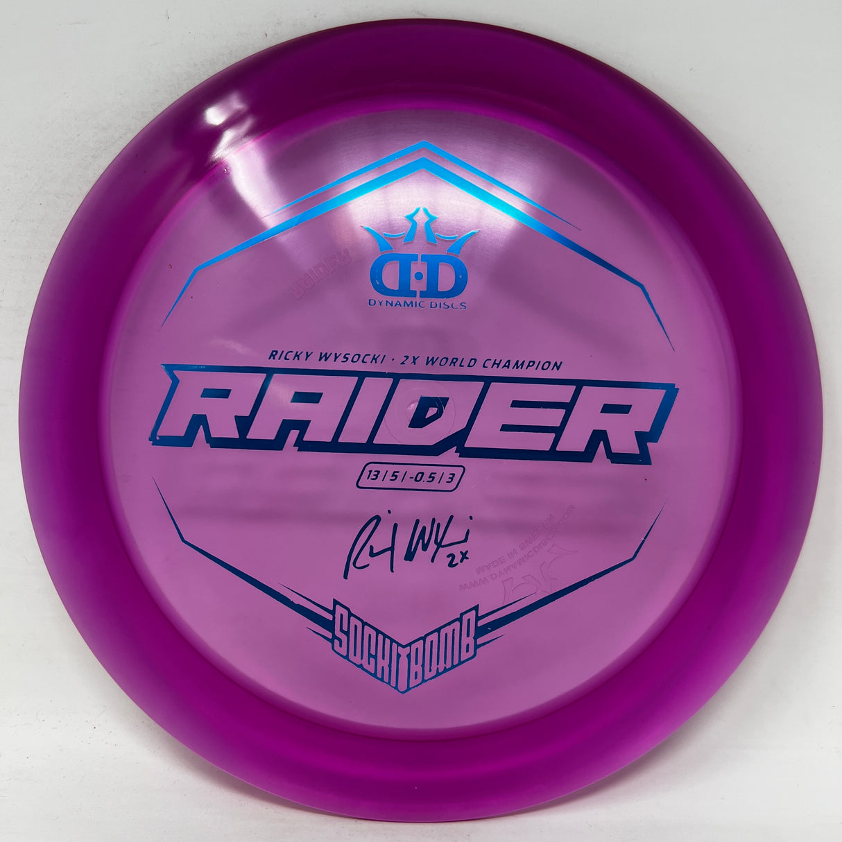 Ricky Wysocki Raider-Trilogy-Foundation Disc Golf