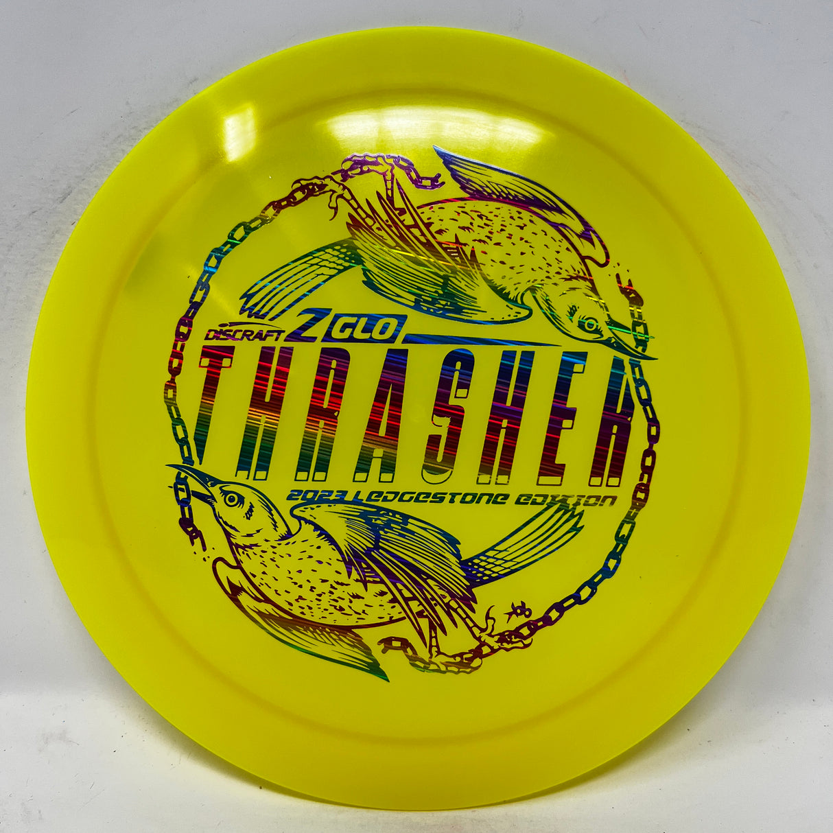 Z Glo Thrasher-Ledgestone-Foundation Disc Golf