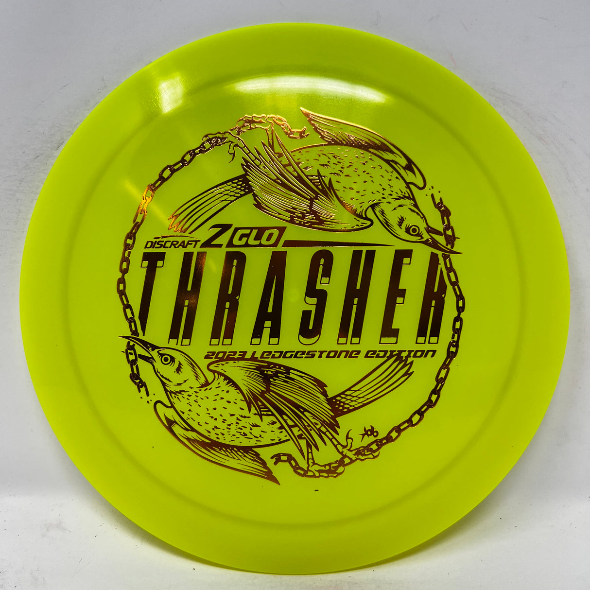 Z Glo Thrasher-Ledgestone-Foundation Disc Golf