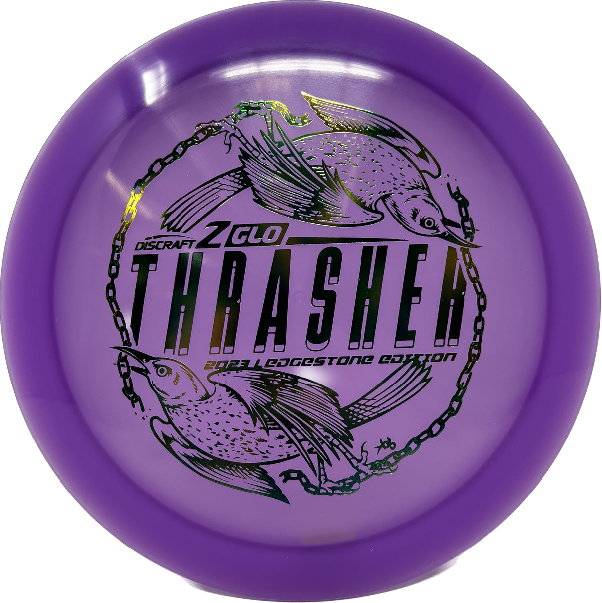 Z Glo Thrasher-Ledgestone-Foundation Disc Golf