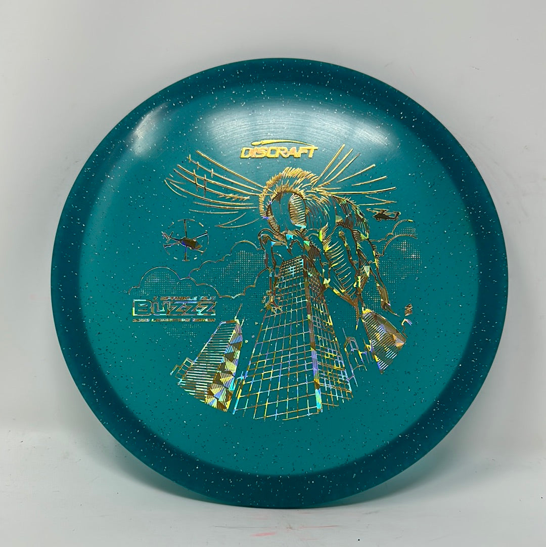 Z Sparkle Glo Buzzz-Ledgestone-Foundation Disc Golf