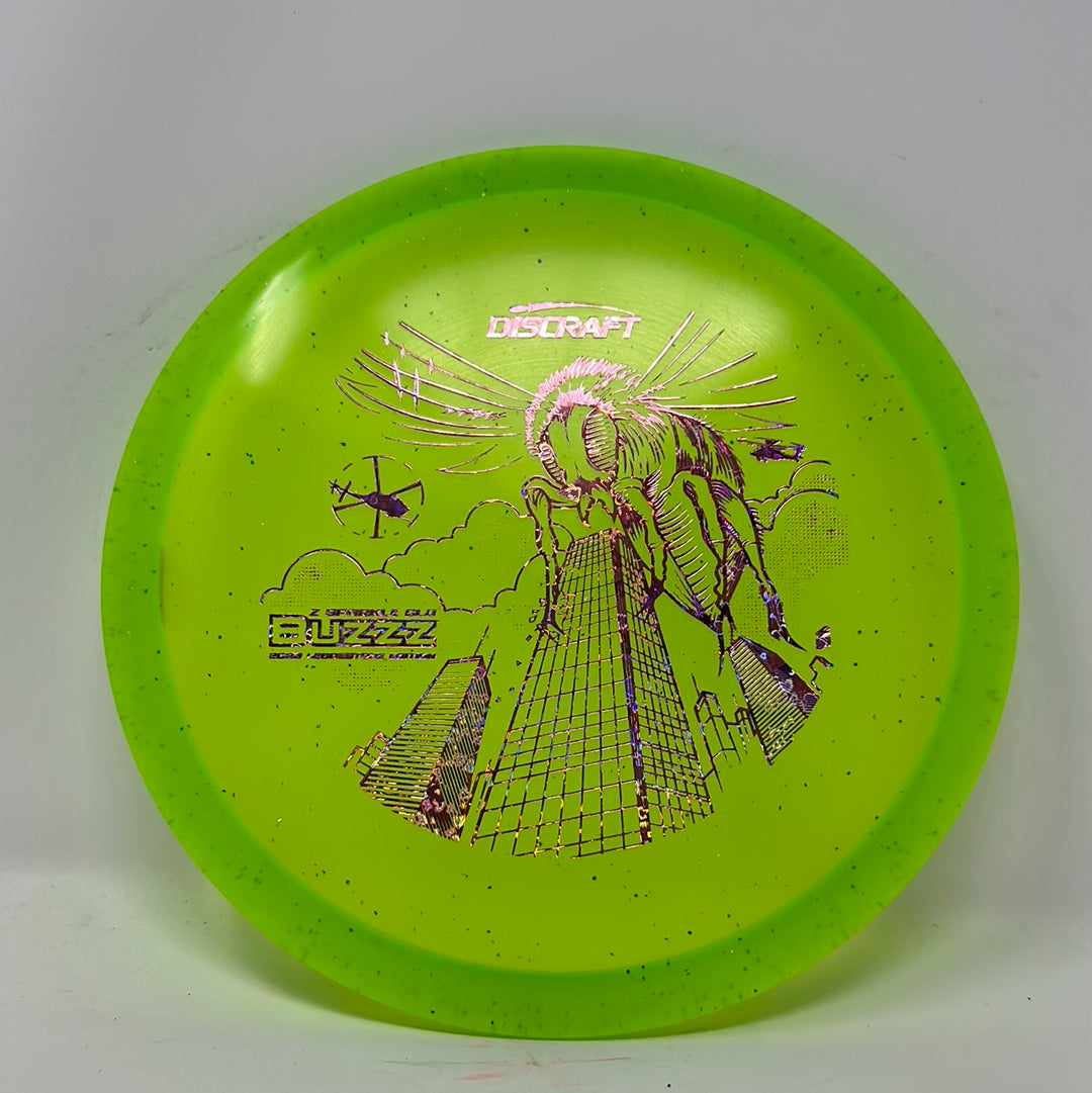 Z Sparkle Glo Buzzz-Ledgestone-Foundation Disc Golf