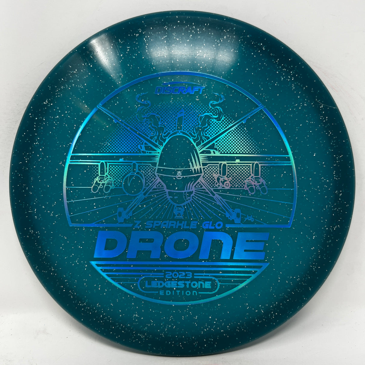 Z Sparkle Glo Drone-Ledgestone-Foundation Disc Golf